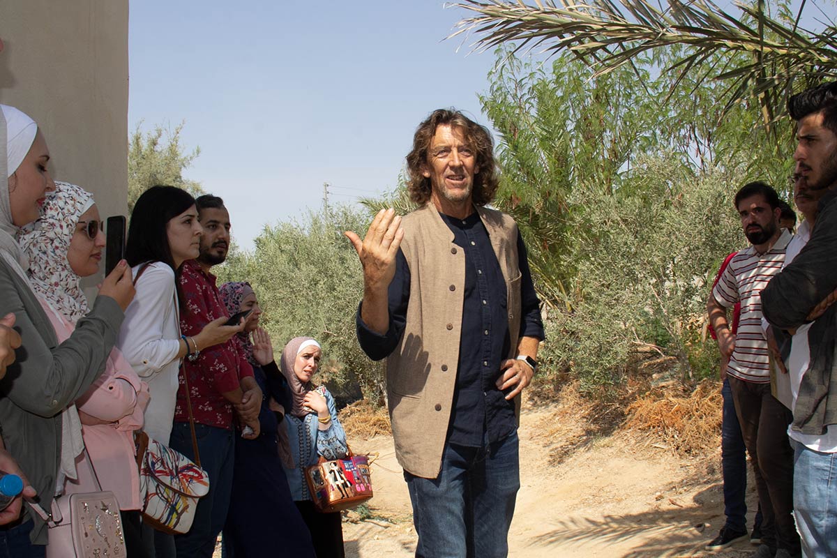 Permaculture tour and demonstration